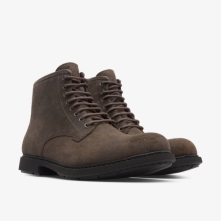 Camper Dark Brown Ankle Boots Mens - Neuman Online Ireland | HXPAT1420